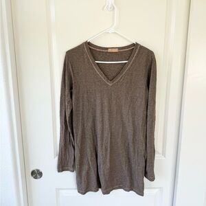 CP Shades Wool Cotton Long Sleeve Striped Shirt Small